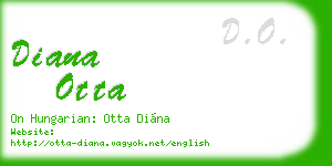 diana otta business card
